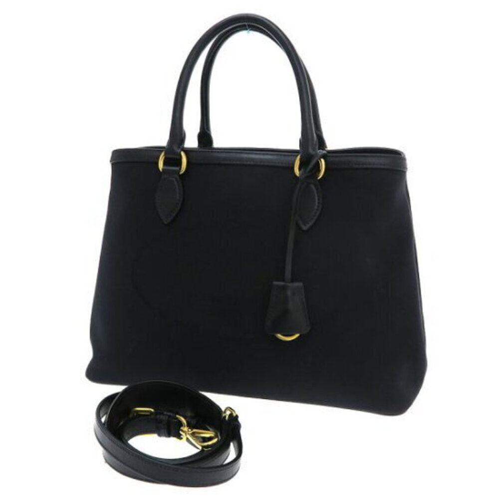 Prada Logo Jacquard Handbag